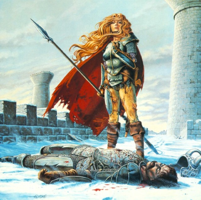 The Death of Sturm by Larry Elmore